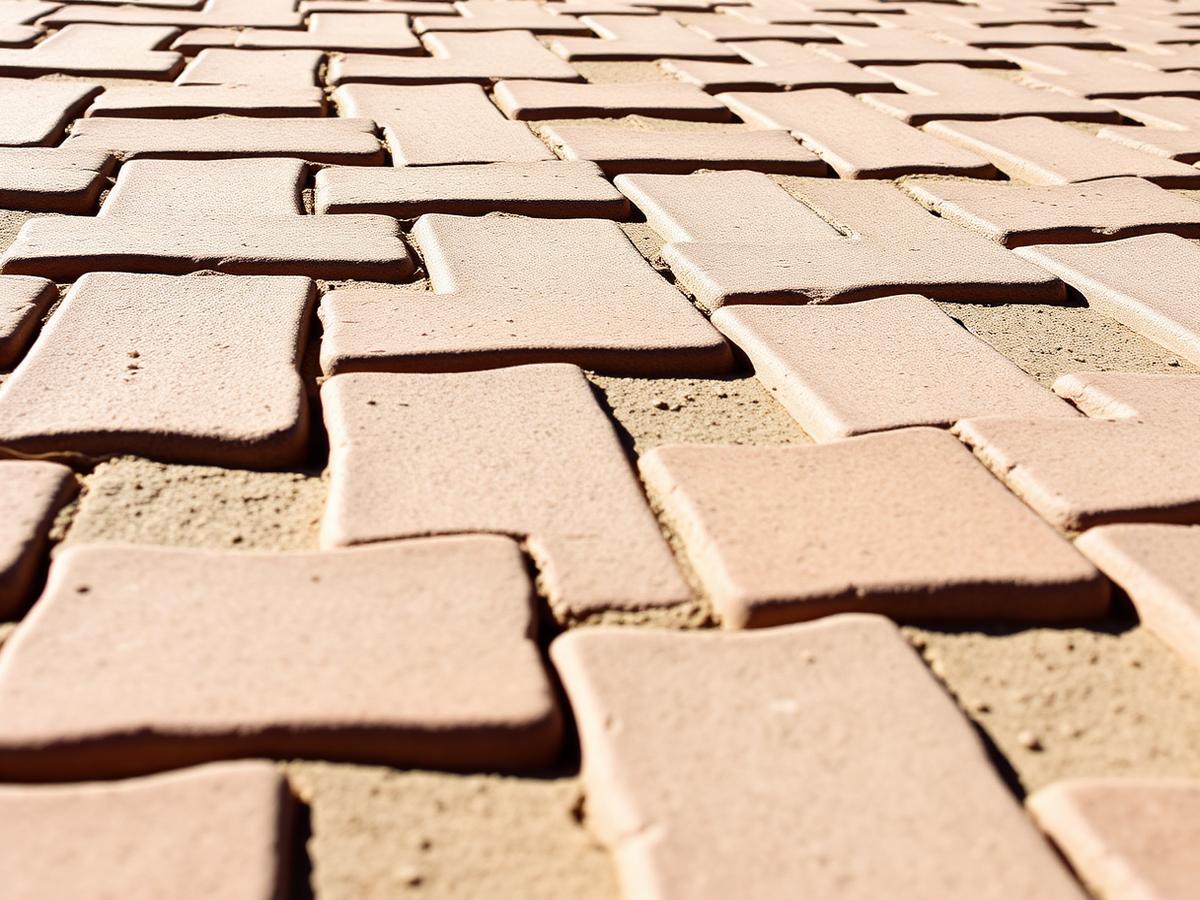 Interlocking paving finishes
